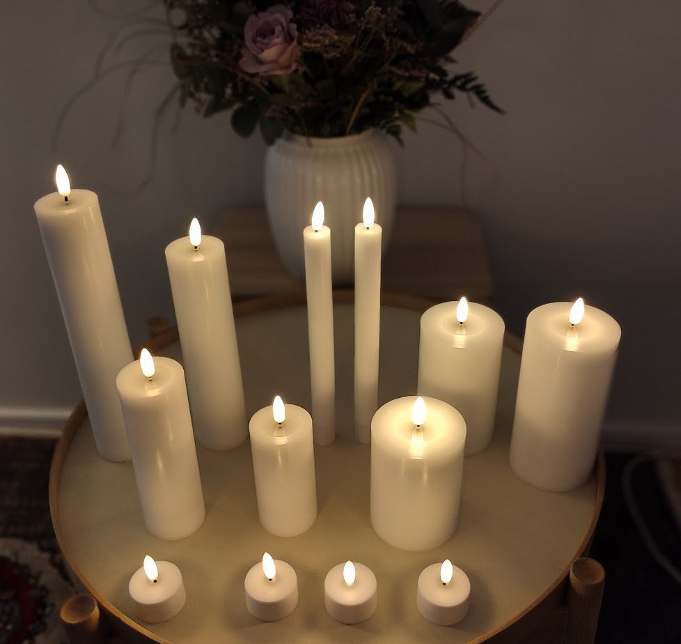 LED Nordic - Sia - Rechargeable enchanting candles – LED-nordic.com