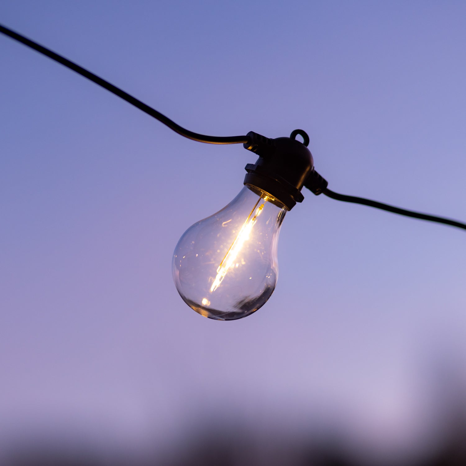 Anna LED light chain 10 clear bulbs 5 m extension kit – LED-nordic.com