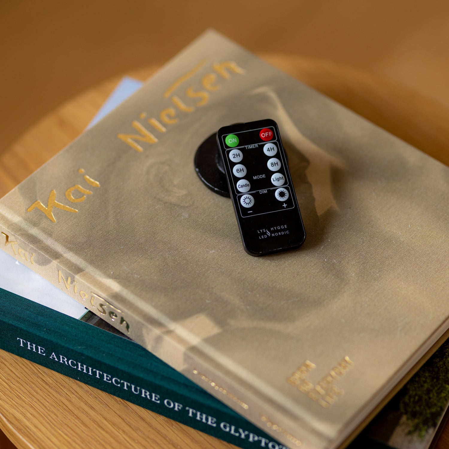 Black remote control for candles – LED-nordic.com